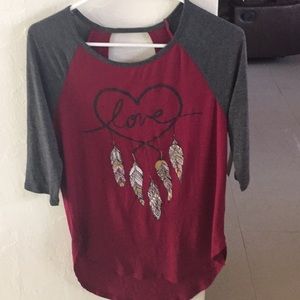 No Boundaries Tops - NWT 3/4 sleeve T-shirt top No Boundaries Tops - NWT 3/4 sleeve T-shirt top